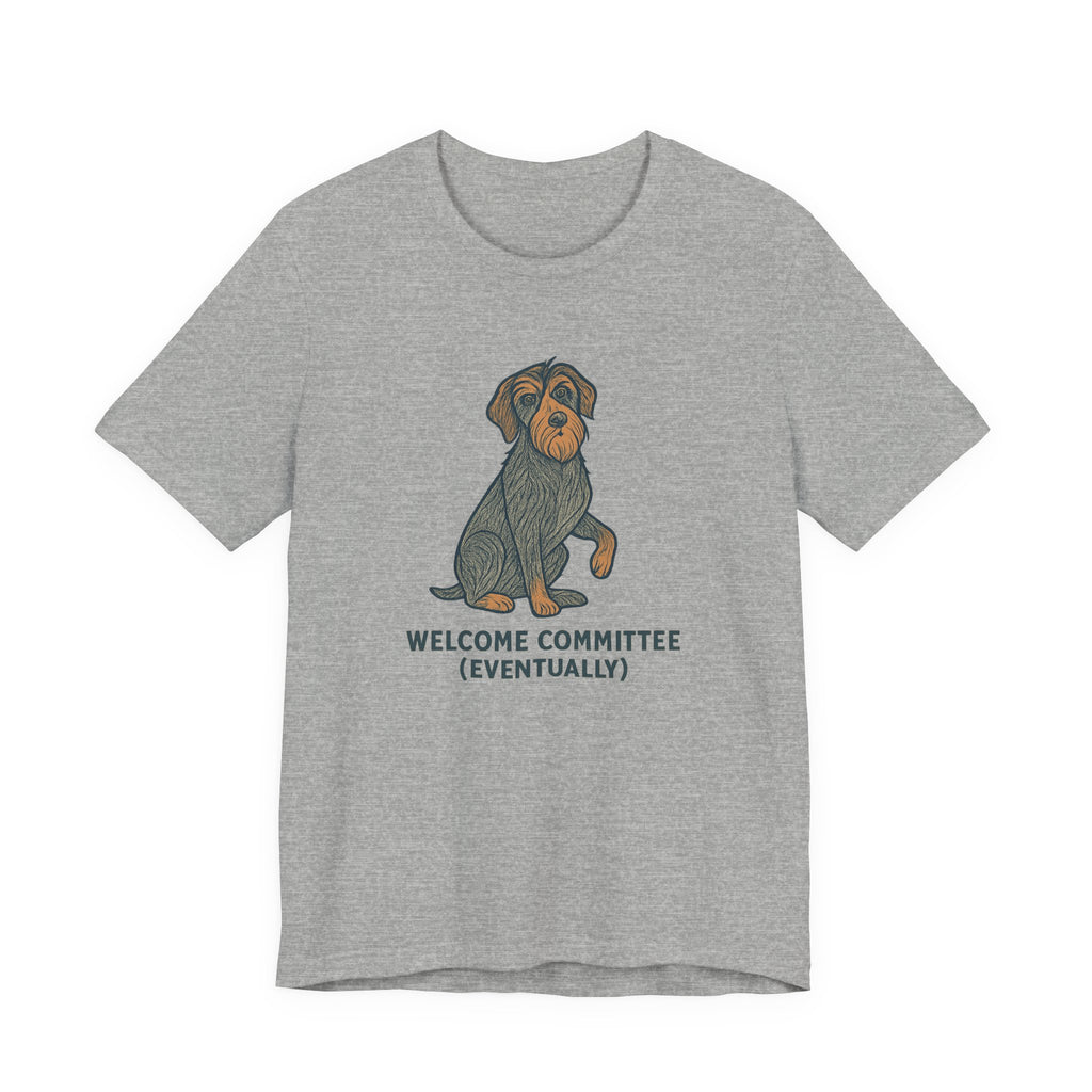 Wirehaired Pointing Griffon Welcome Committee Tee