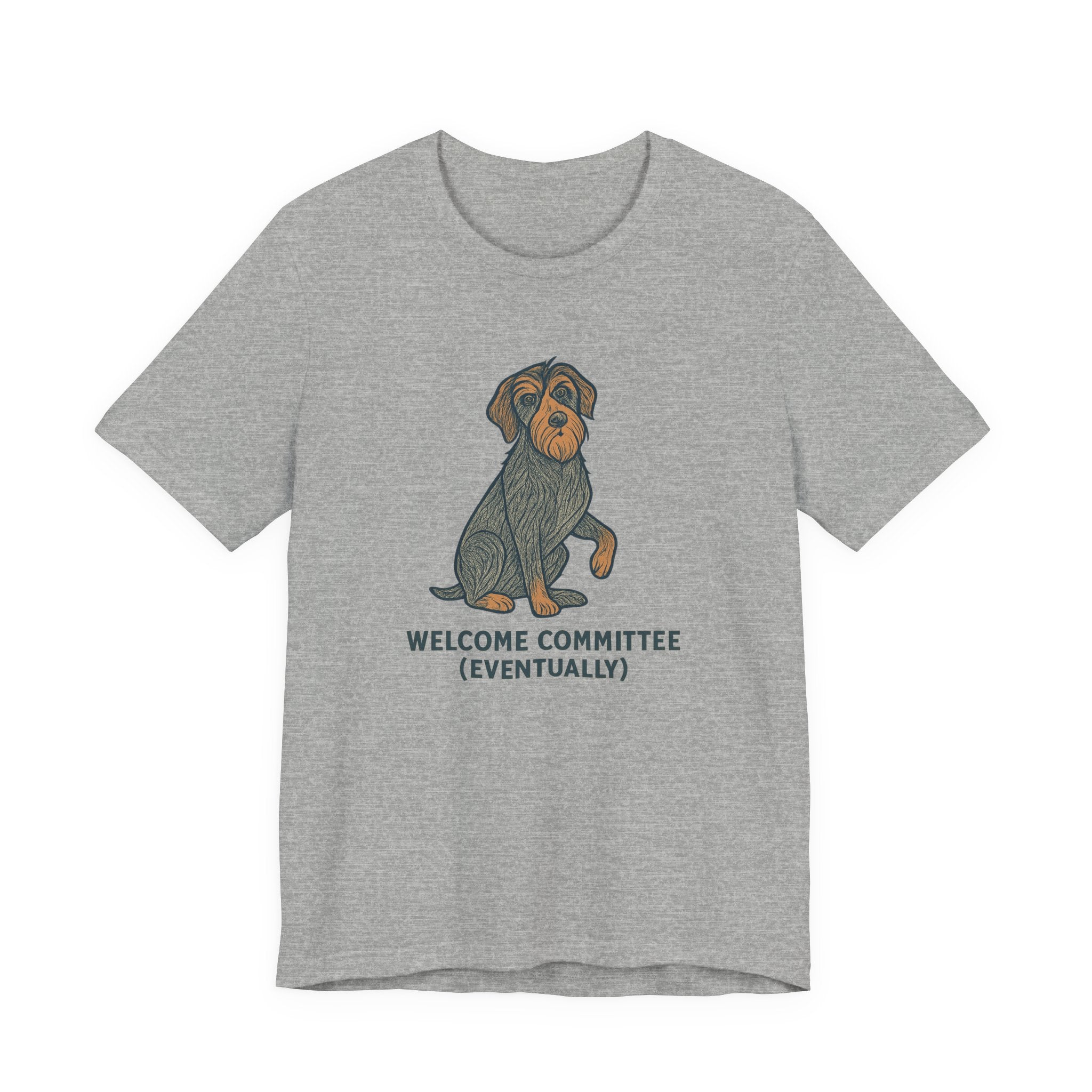 Wirehaired Pointing Griffon Welcome Committee Tee