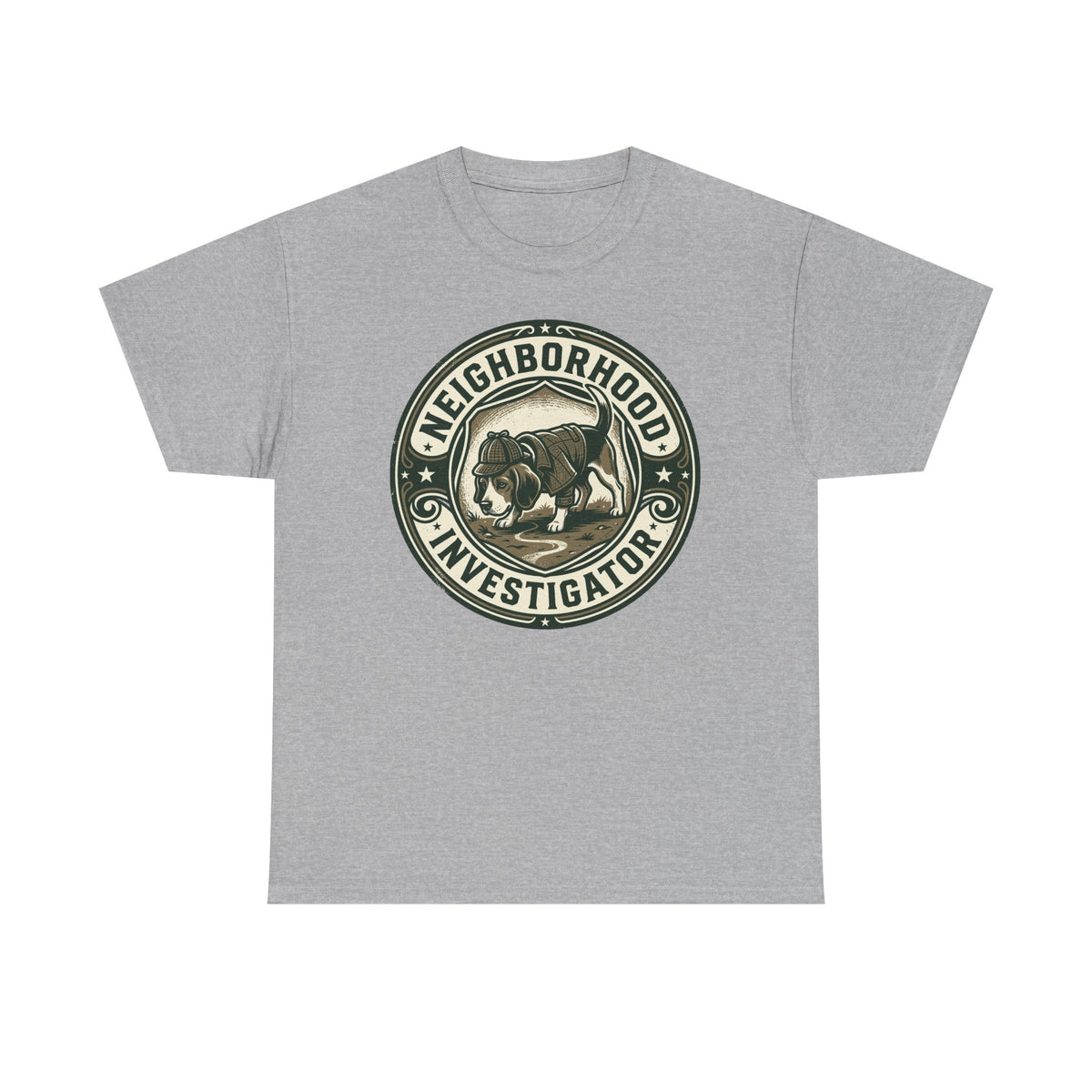 Neighborhood Sleuth Dog Graphic t-shirt, view 3