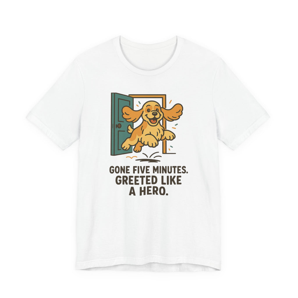 Cocker Greeted Like a Hero Tee