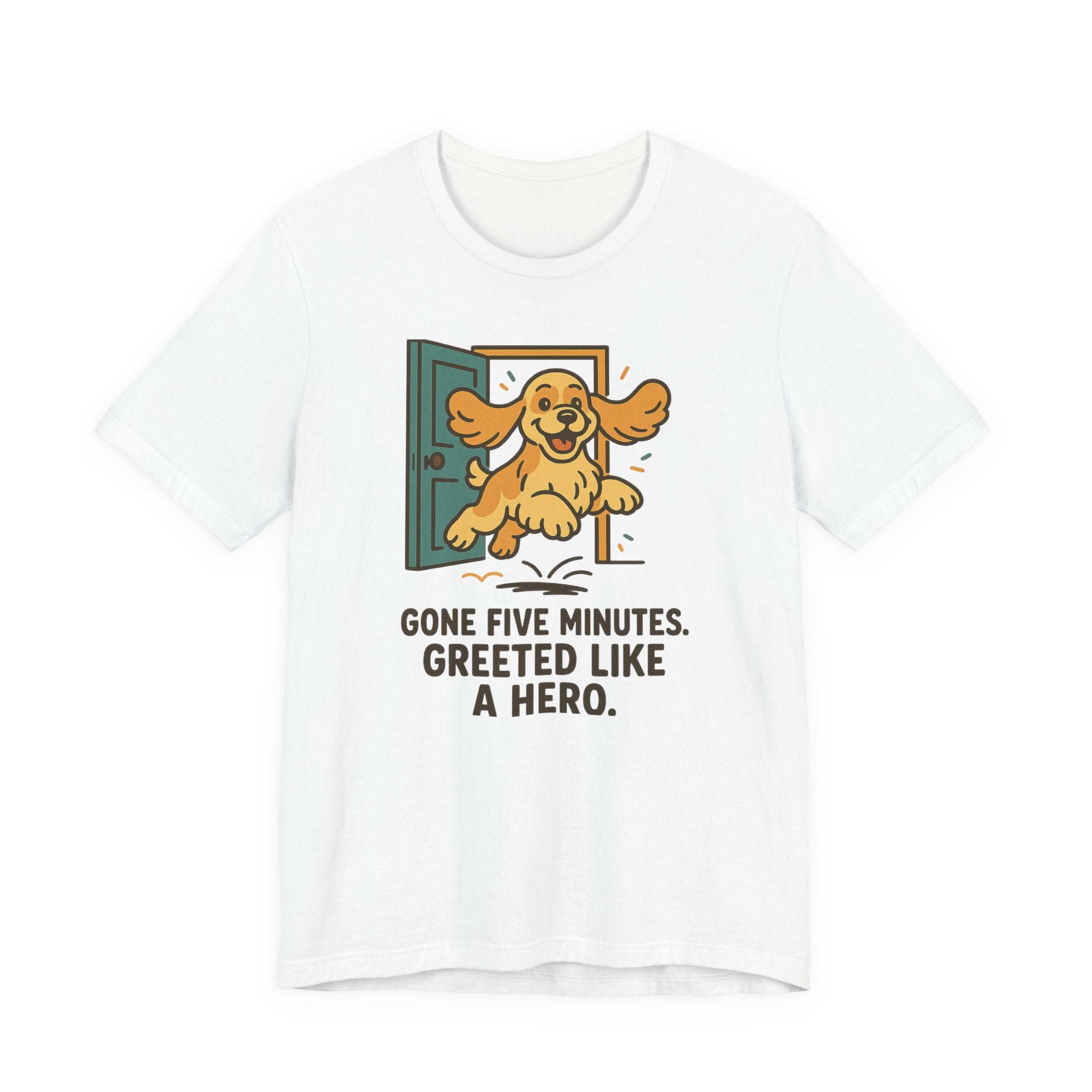 Cocker Greeted Like a Hero Tee