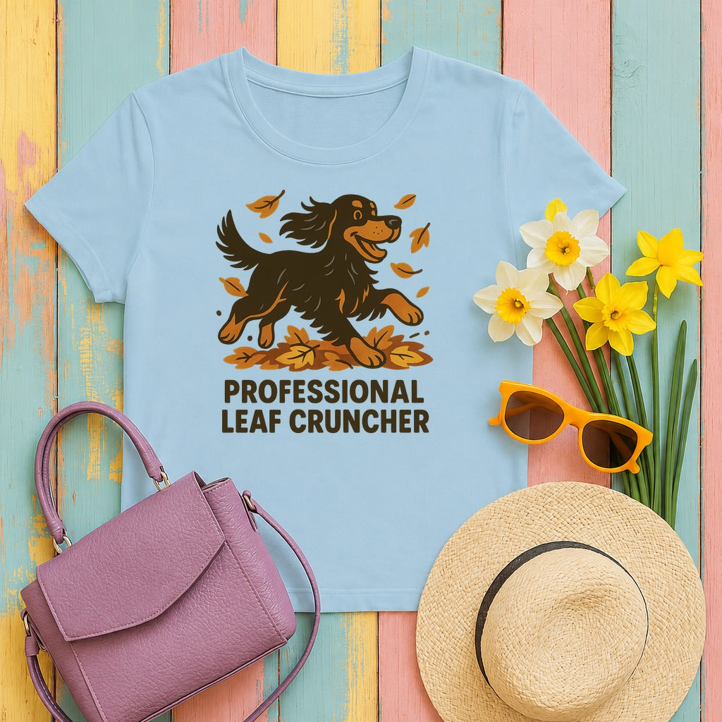 Gordon Professional Leaf Cruncher Tee in Light Blue