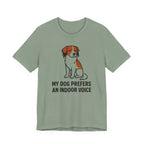 Kooikerhondje Prefers An Indoor Voice Tee