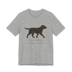 Black Lab Slow Down Enjoy Walks Tee