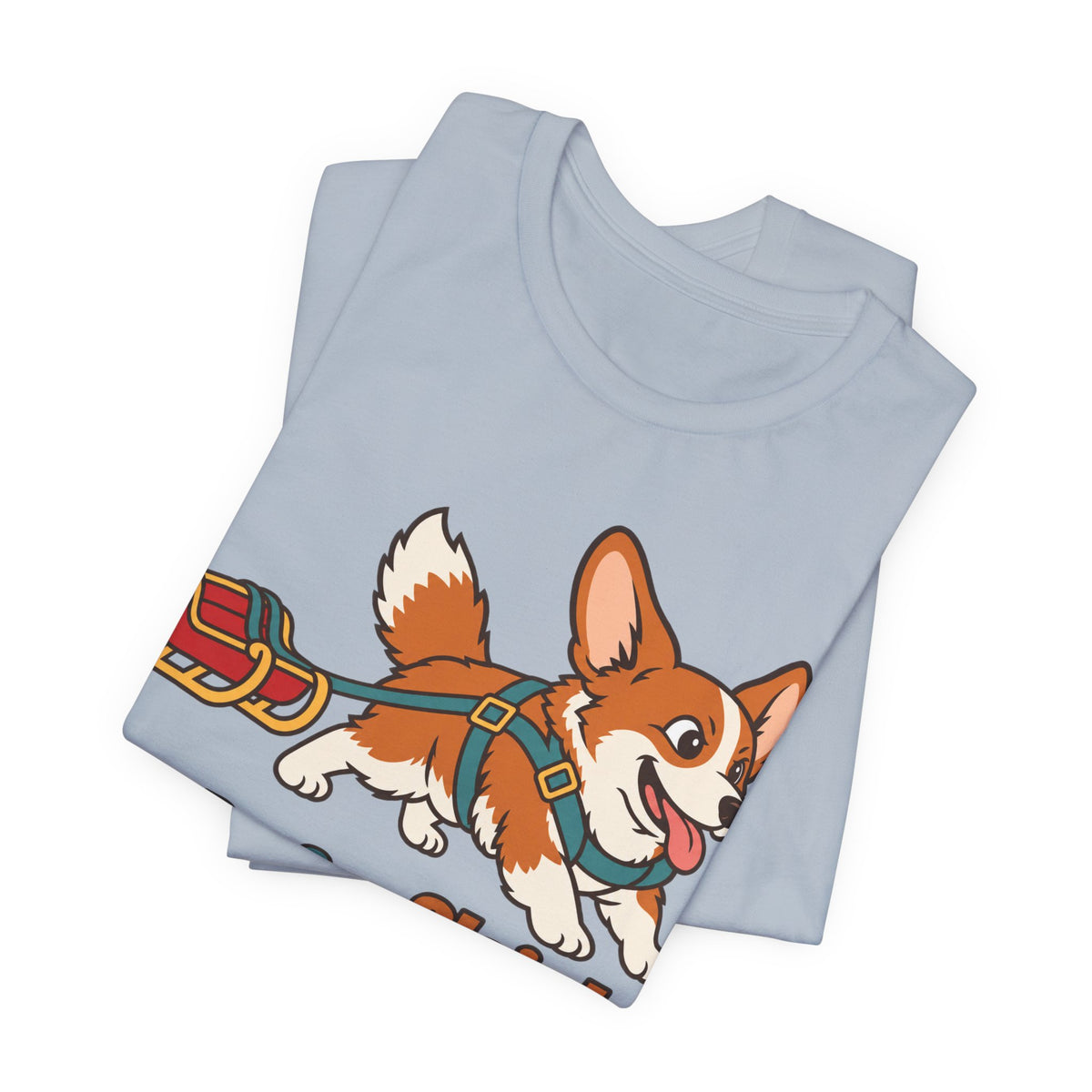 One Dog Open Sleigh Corgi T-Shirt
