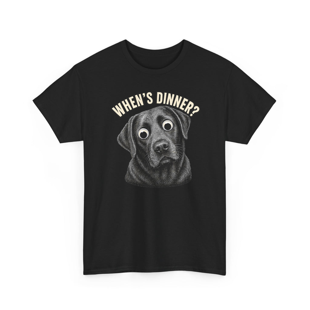 Dinner Black Lab T-Shirt
