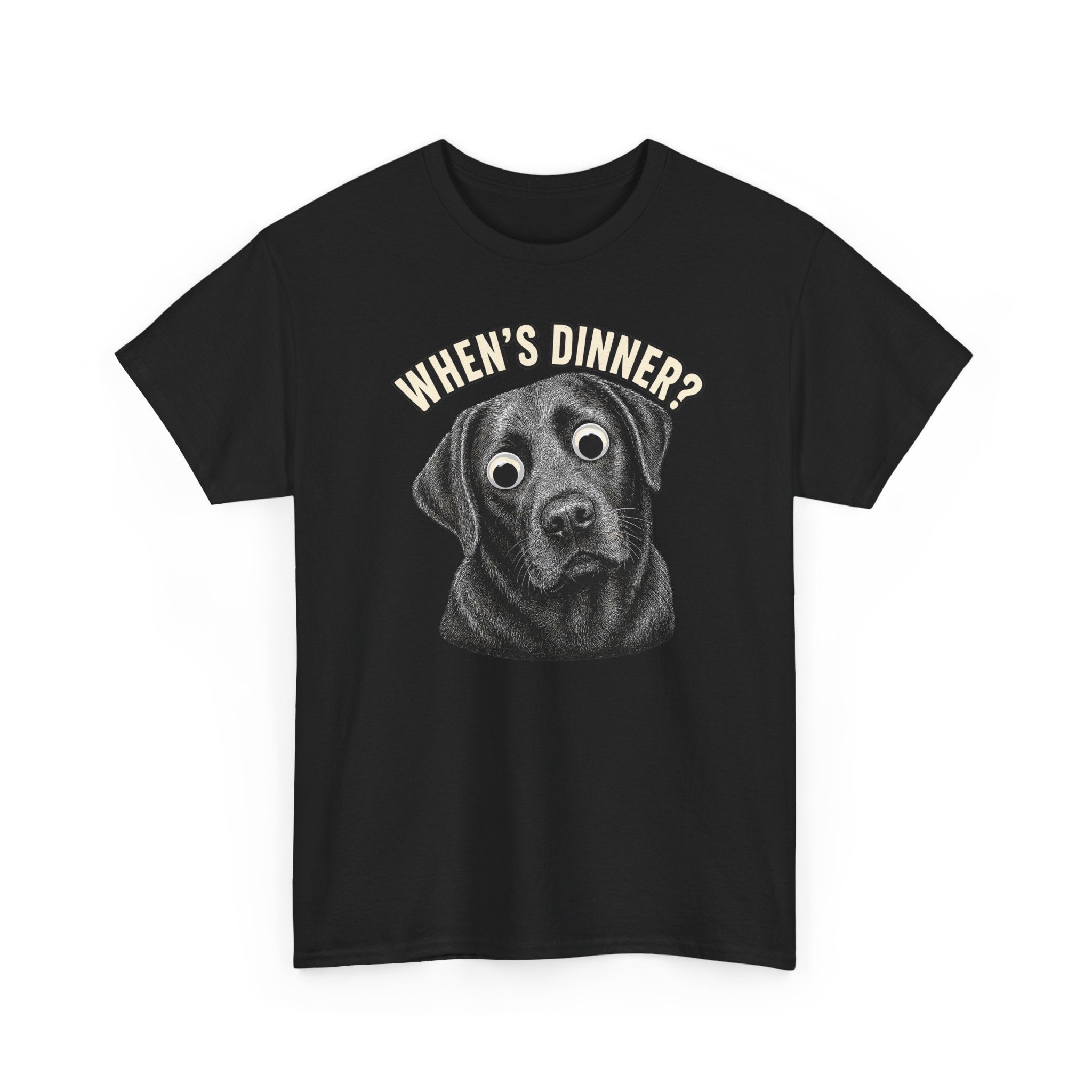 Dinner Black Lab T-Shirt