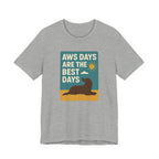 American Water Spaniel AWS Days Are The Best Days Tee