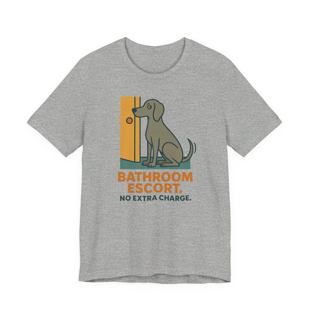Weimaraner Bathroom Escort Tee