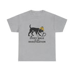 Every Walk Is An Investigation Beagle Artwork T-Shirt