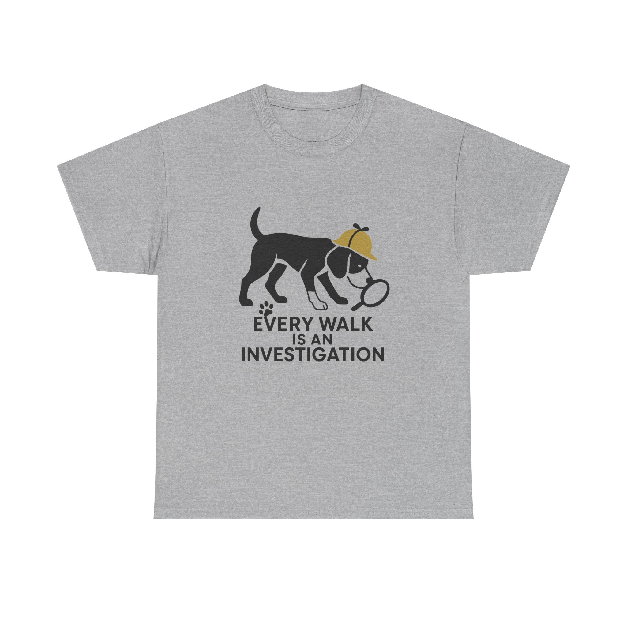 Every Walk Is An Investigation Beagle Artwork T-Shirt