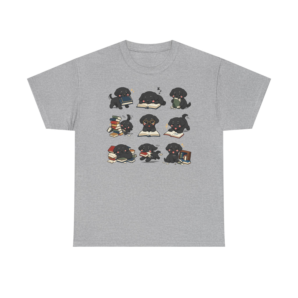 Literary Black Lab Scholar T-Shirt