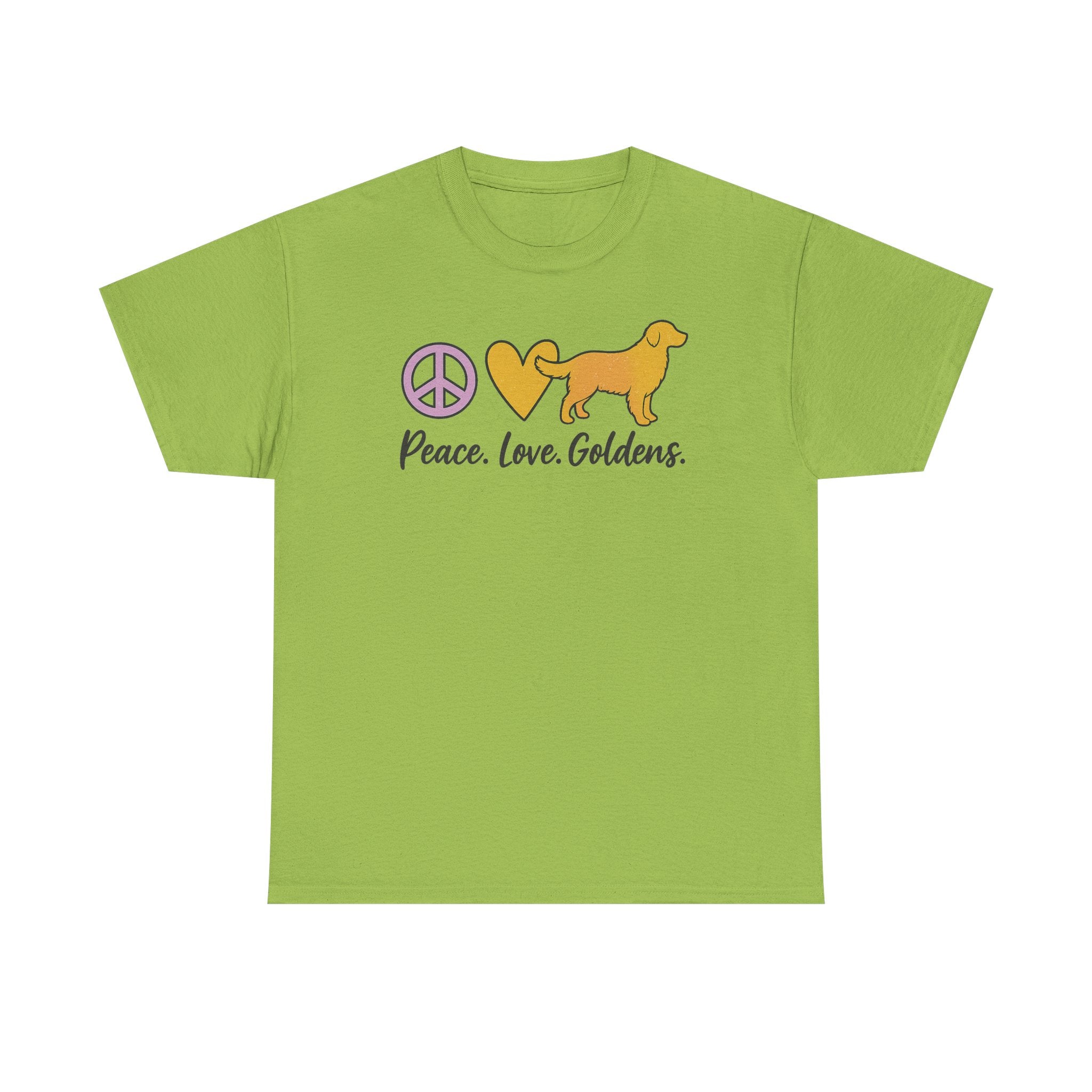 Peace Love Goldens T-Shirt