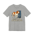 Bracco Italiano Slow Deliberate Hugs Tee