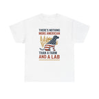 There's Nothing More American Than A Farm And A Lab T-Shirt