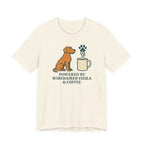 Powered by Wirehaired Vizsla & Coffee Tee
