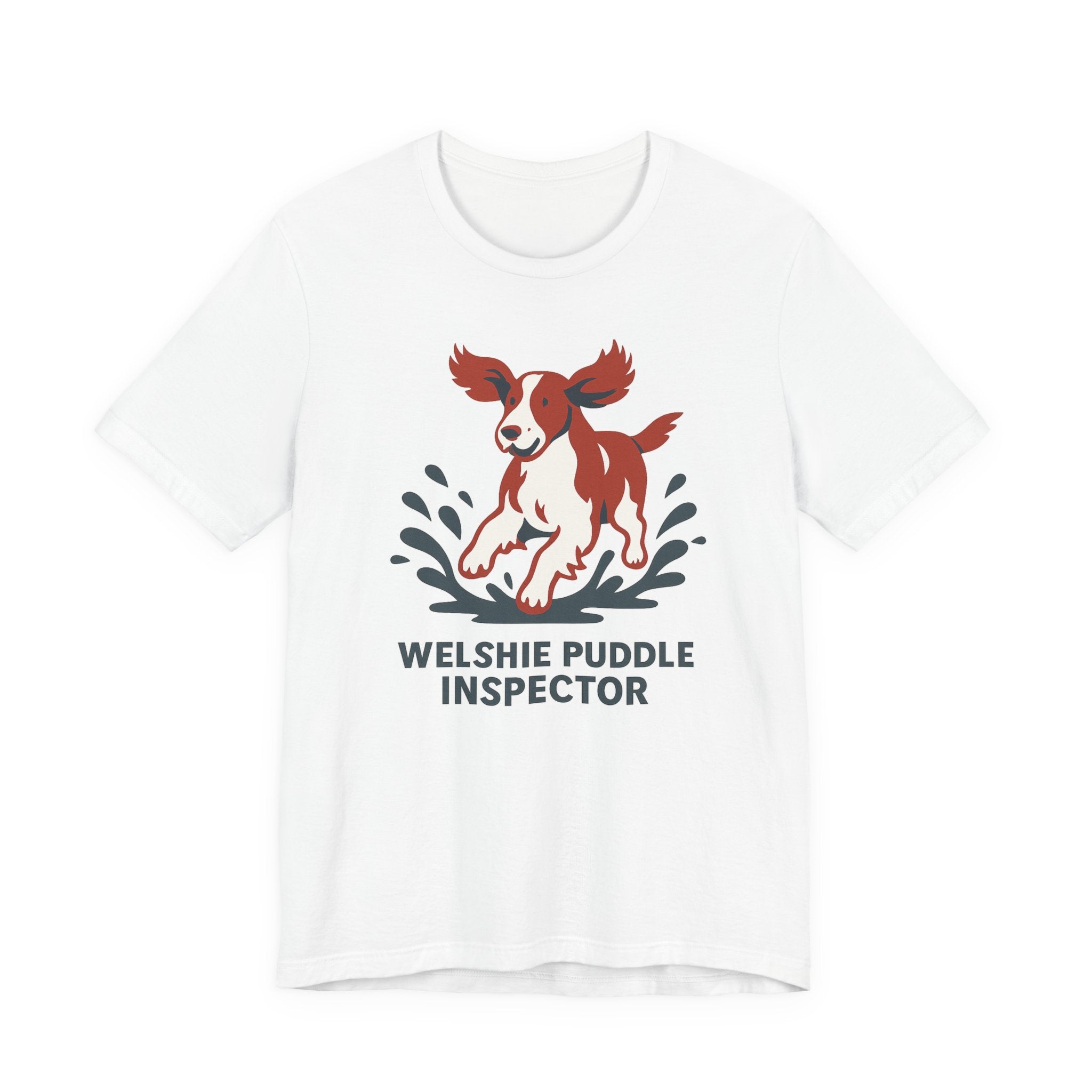 Welsh Springer Spaniel Puddle Inspector Tee