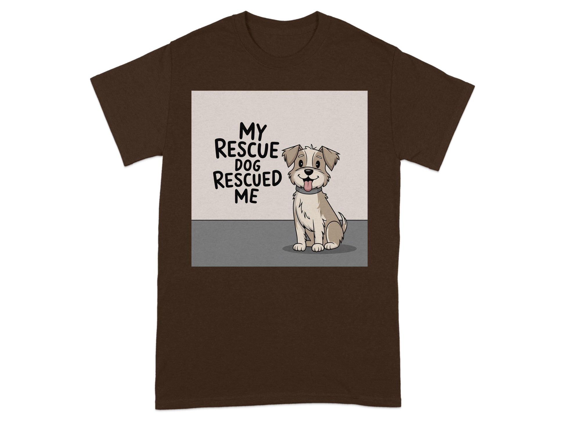 My Rescue Dog Rescued Me Graphic Tee product type
