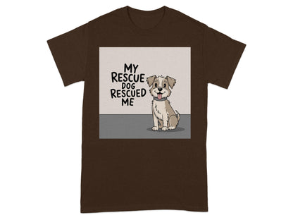 My Rescue Dog Rescued Me Graphic Tee product type