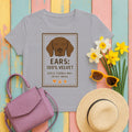 German Shorthaired Pointer Velvet Ears T-shirt in Athletic Heather