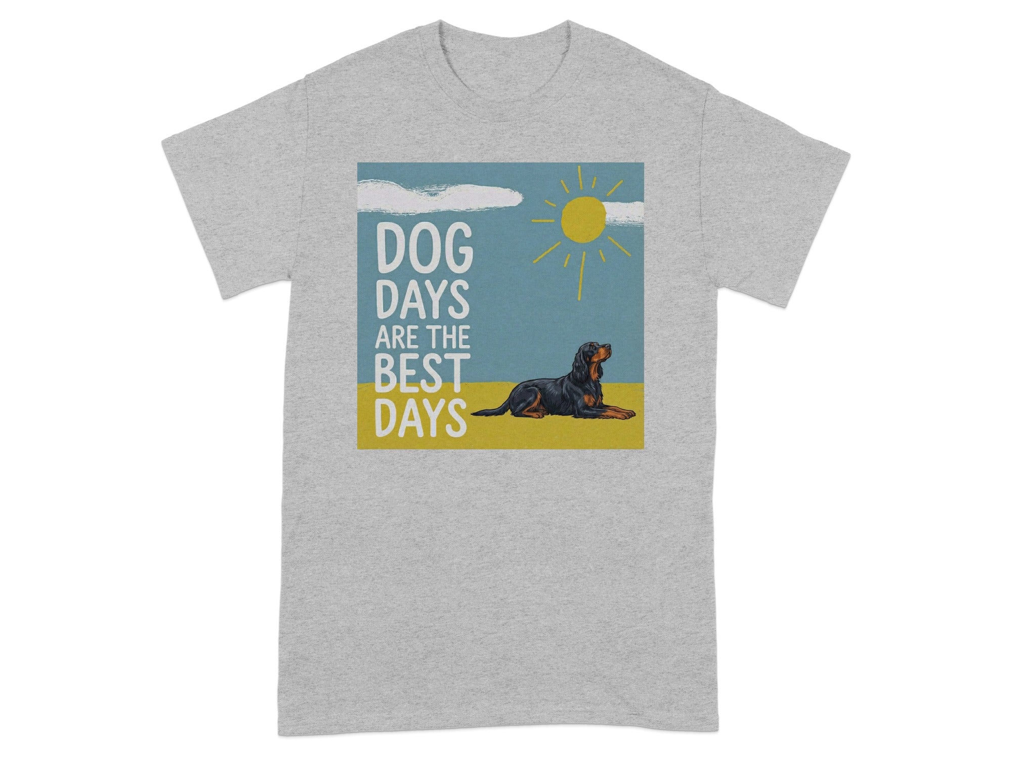 Dog Days Are The Best Days Graphic T-shirt