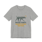 Weimaraner Nose First Tee