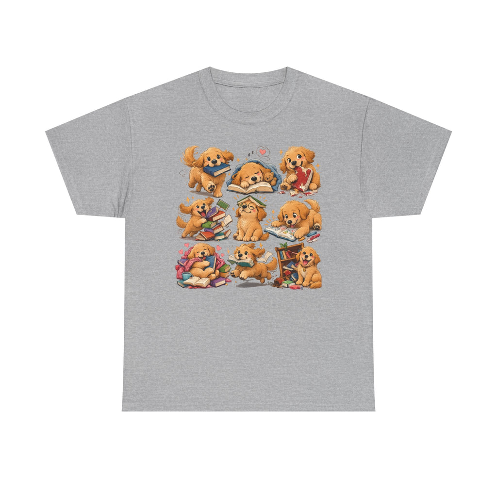 The Bookish Golden Retriever T-Shirt