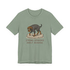 Wirehaired Pointing Griffon Strong Opinions About Bedding Tee