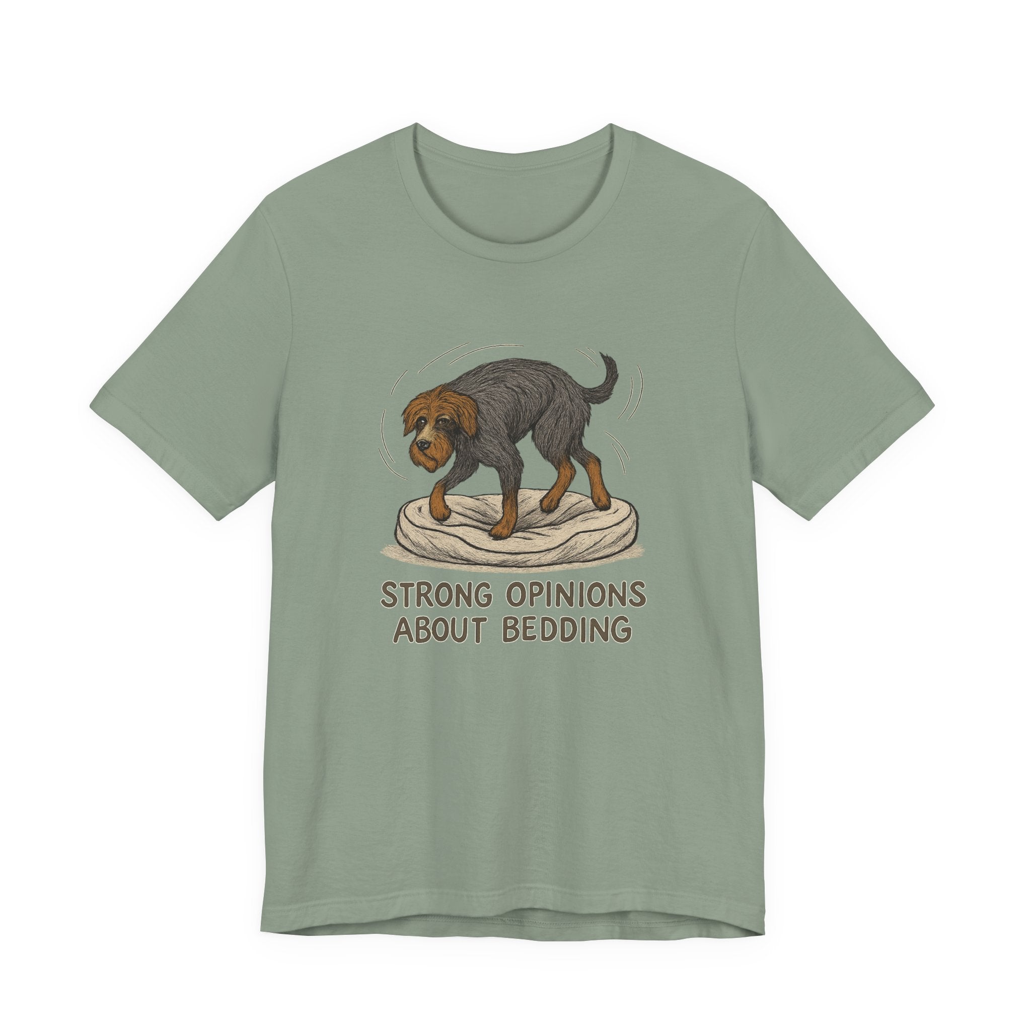Wirehaired Pointing Griffon Strong Opinions About Bedding Tee