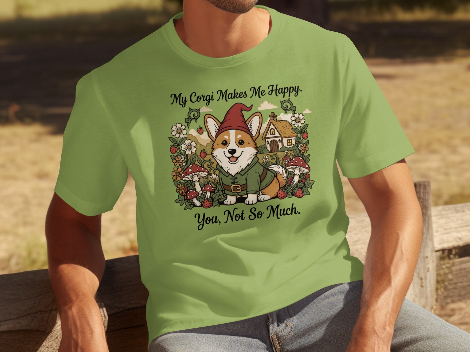 My Corgi Makes Me Happy You Not So Much T-shirt
