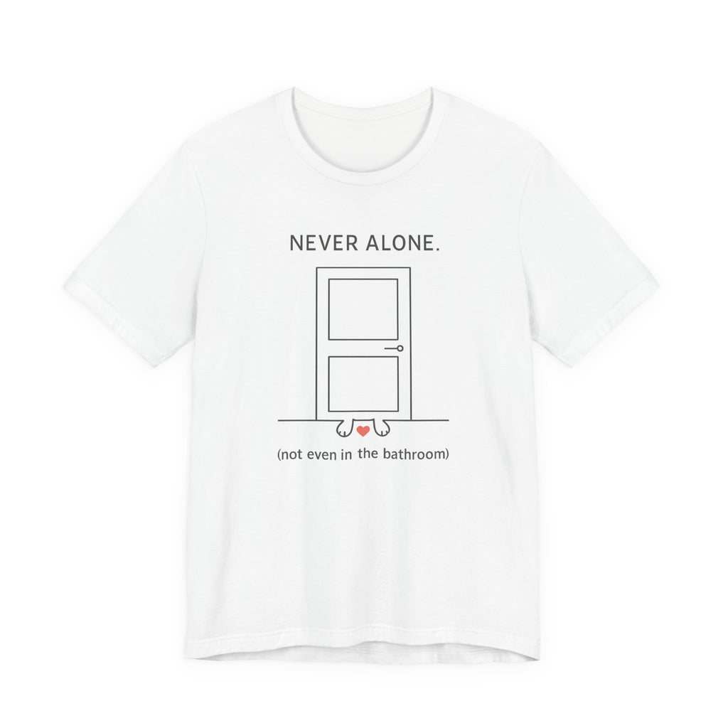 Black Lab Never Alone Tee