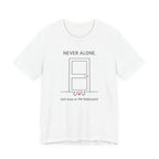 Black Lab Never Alone Tee