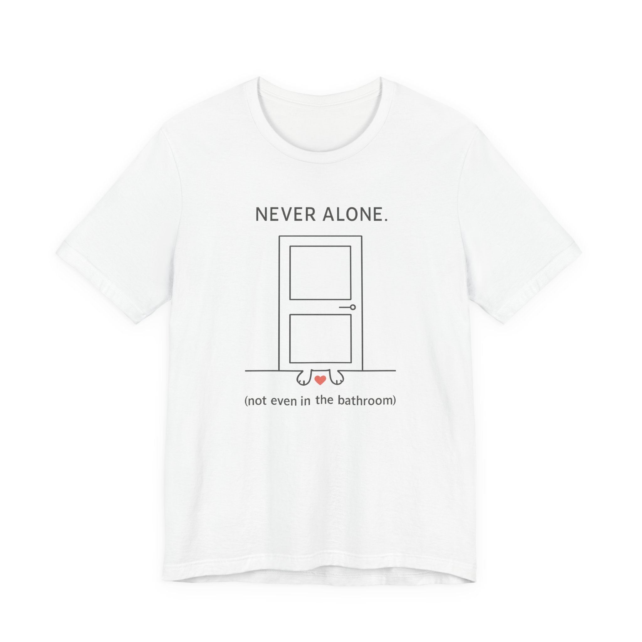 Black Lab Never Alone Tee