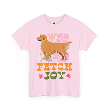 Fetch Joy Golden Retriever T Shirt