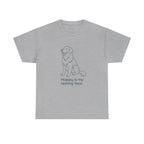 Happy Is My Resting Face - Funny Golden Retriever Tee