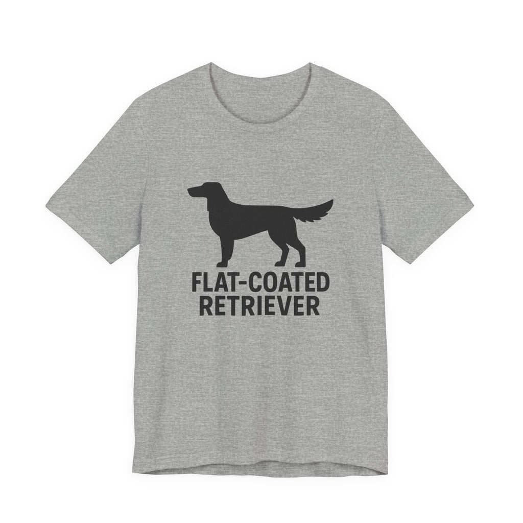 Flat-Coated Retriever Silhouette Tee