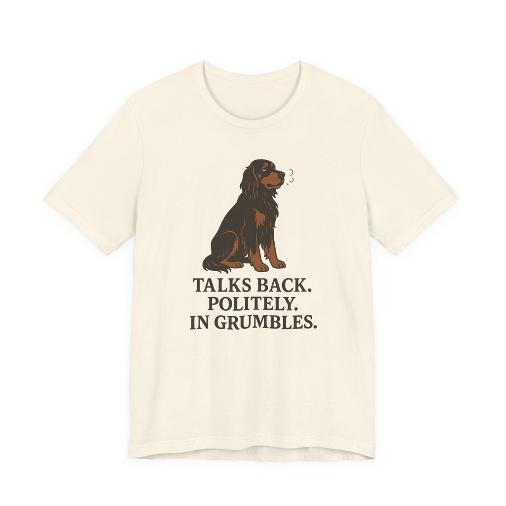 Gordon Talks Back in Grumbles Tee