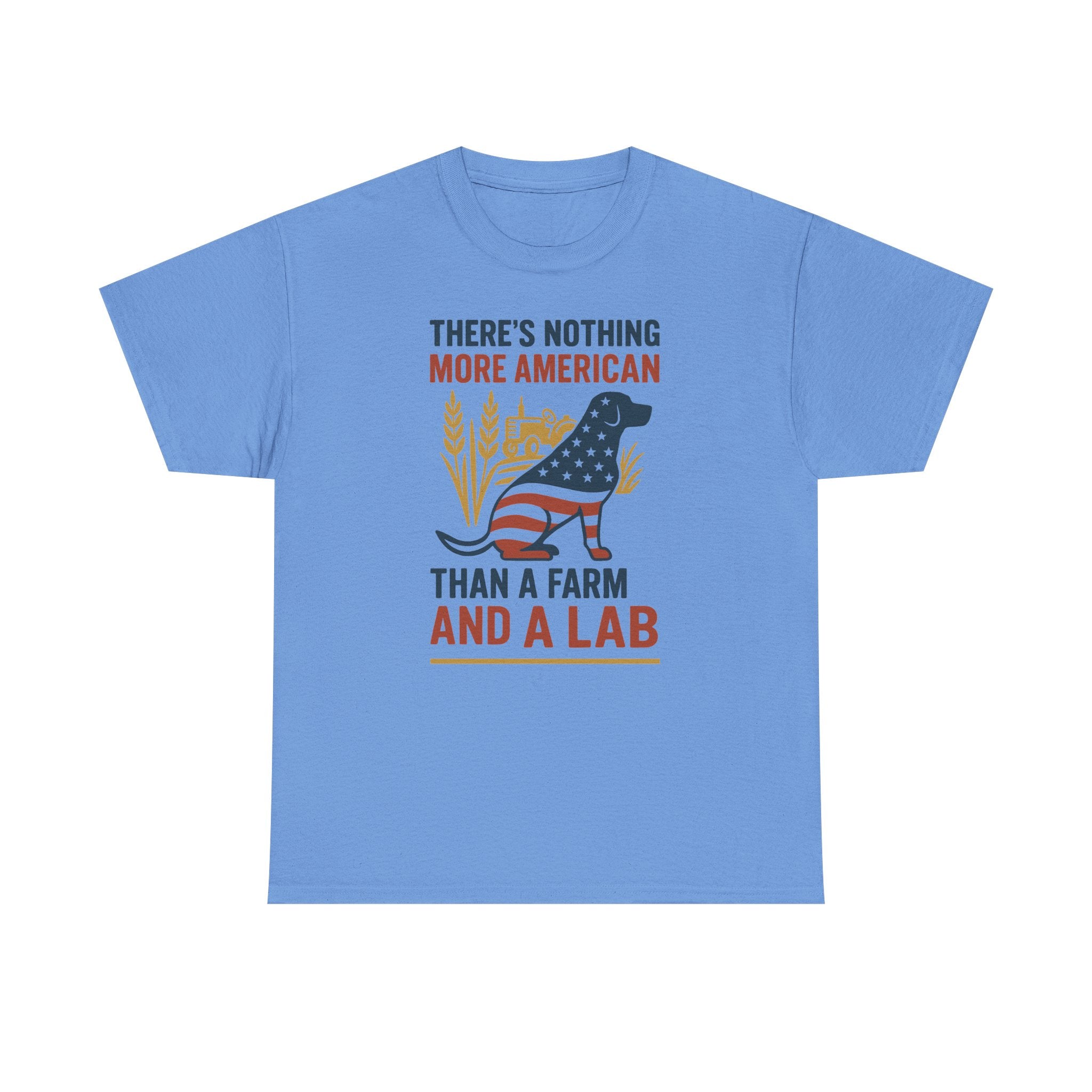 There's Nothing More American Than A Farm And A Lab T-Shirt