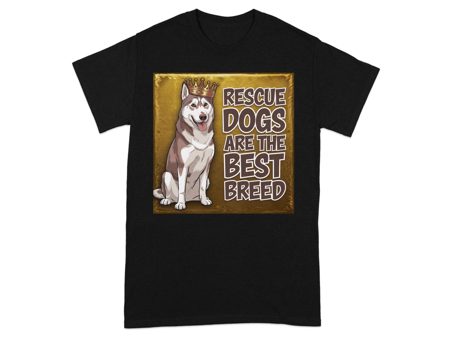 Rescue Dogs Are The Best Breed Graphic T-Shirt product