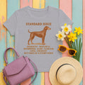 Doberman Standard Issue Tee in Athletic Heather