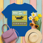 Dog Days Are The Best Days Black Lab T-Shirt T-shirt