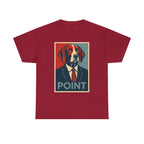 German Shorthaired Pointer Dog Suit Tie Pop Art Illustration Design T-Shirt