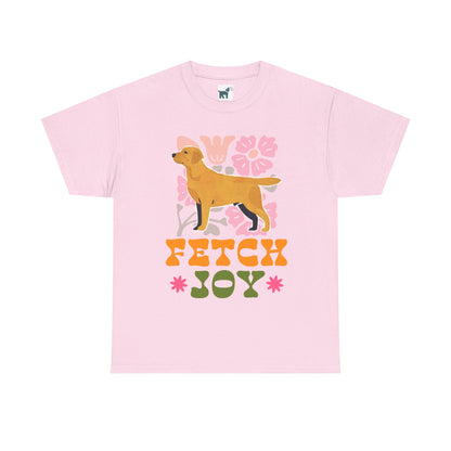 Fetch Joy Yellow Lab T Shirt