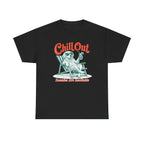 Chill Out Golden Retriever Humor T-shirt
