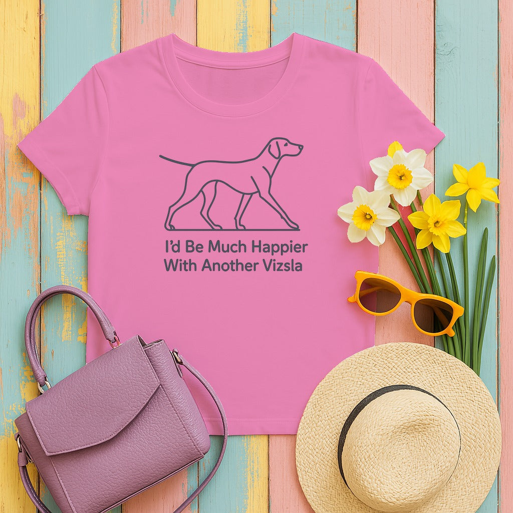 Another Vizsla T-Shirt in Azalea