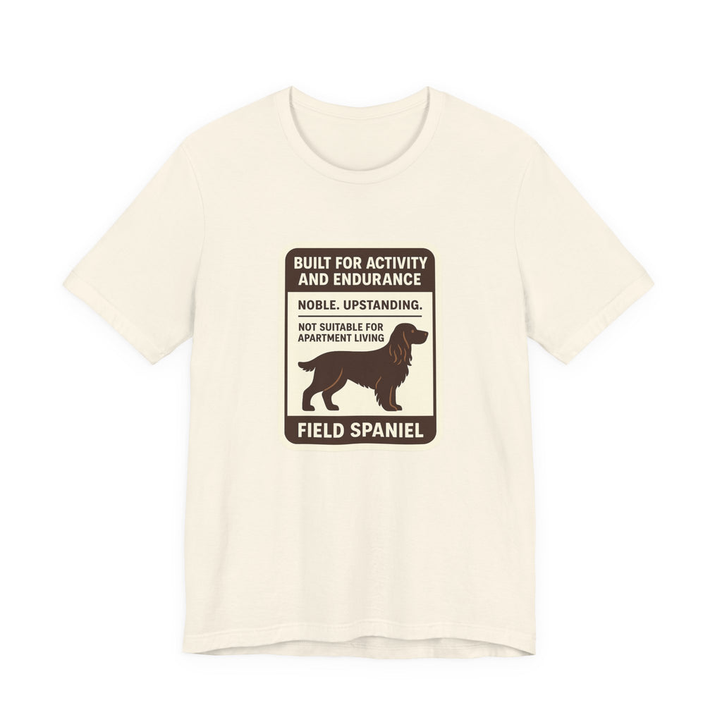 Field Spaniel Built For Activity And Endurance Tee
