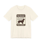 Field Spaniel Built For Activity And Endurance Tee