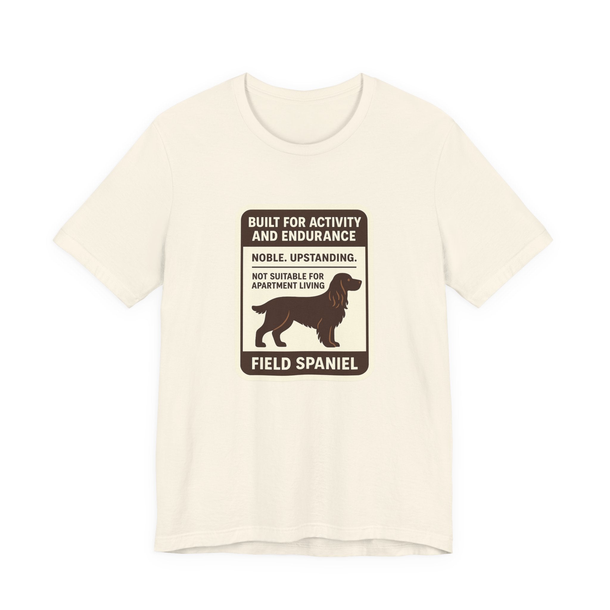 Field Spaniel Built For Activity And Endurance Tee