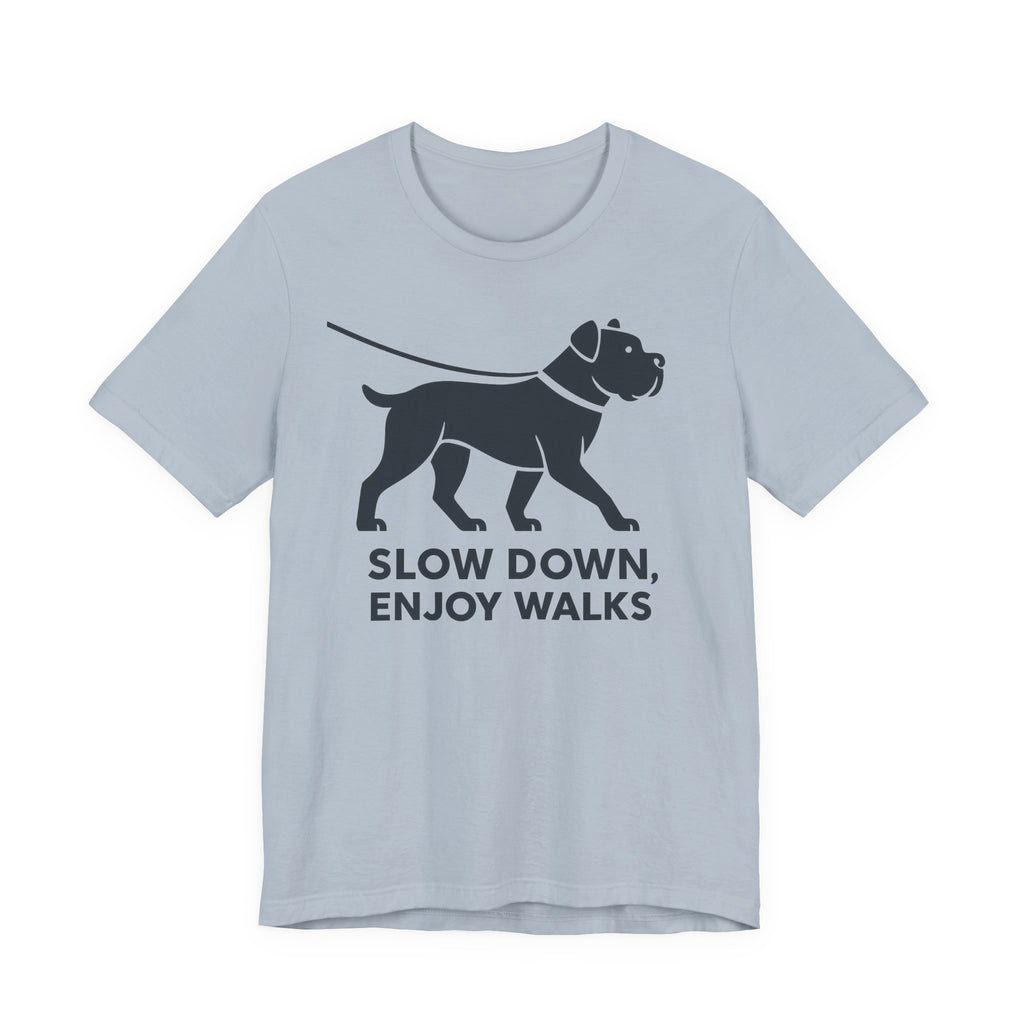 Cane Corso Slow Down Enjoy Walks t-shirt, view 5