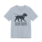 Cane Corso Slow Down Enjoy Walks t-shirt, view 5